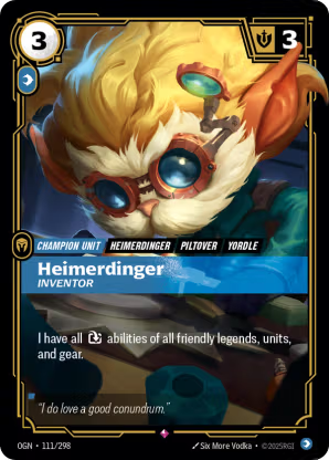 Riftbound Origins 111/298 Heimerdinger Inventor