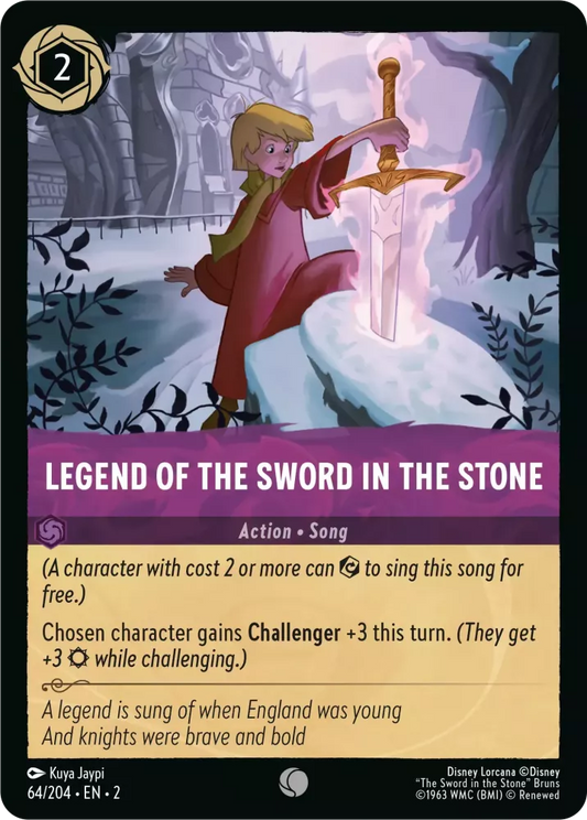 Lorcana Rise of the Floodborn 064/204 Legend of the Sword in the Stone Foil