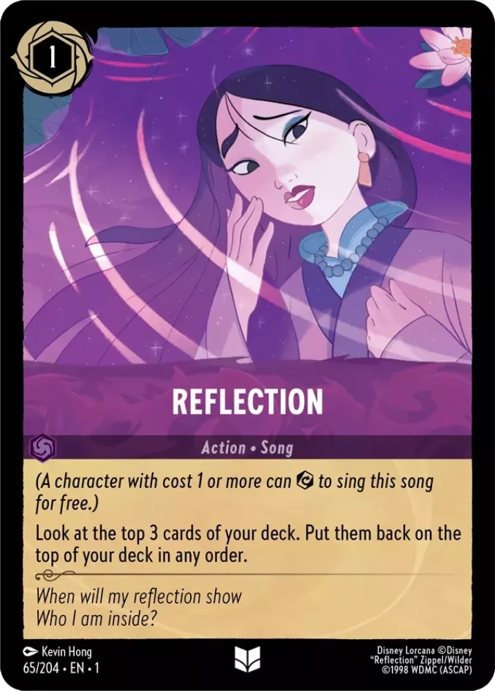 Lorcana The First Chapter 065/204 Reflection Foil