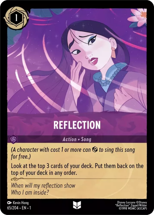 Lorcana The First Chapter 065/204 Reflection Foil