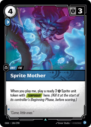 Riftbound Origins 106/298 Sprite Mother Foil