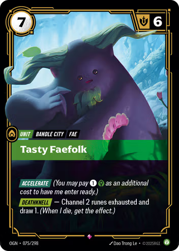 Riftbound Origins 075/298 Tasty Faefolk