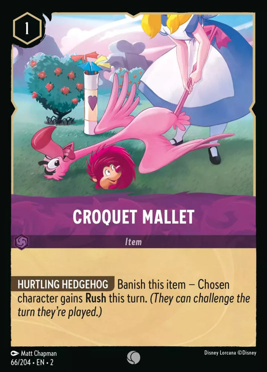 Lorcana Rise of the Floodborn 066/204 Croquet Mallet