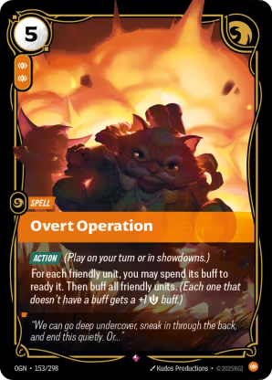 Riftbound Origins 153/298 Overt Operation