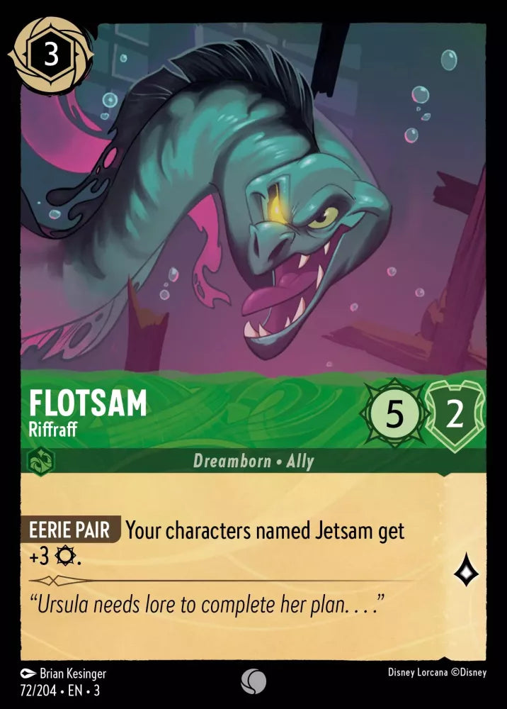 Lorcana Into the Inklands 072/204 Flotsam Riffraff