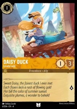 Lorcana Ursula's Return 006/204 Daisy Duck Lovely Lady