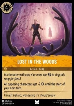 Lorcana Ursula's Return 029/204 Lost in the Woods Foil