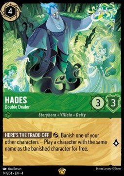 Lorcana Ursula's Return 074/204 Hades Double Dealer