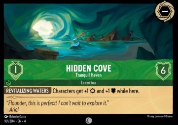 Lorcana Ursula's Return 101/204 Hidden Cove Tranquil Haven