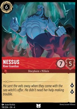 Lorcana Ursula's Return 118/204 Nessus River Guardian Foil