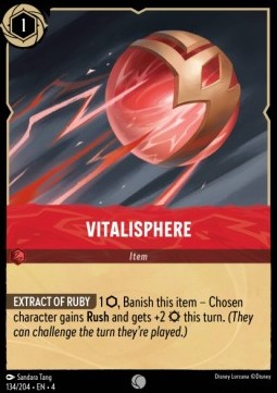 Lorcana Ursula's Return 134/204 Vitalisphere Foil