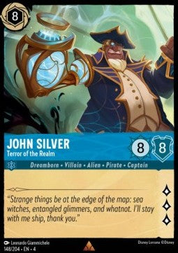 Lorcana Ursula's Return 148/204 John Silver Terror of the Realm