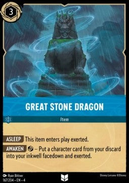Lorcana Ursula's Return 167/204 Great Stone Dragon