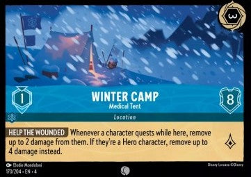 Lorcana Ursula's Return 170/204 Winter Camp Medical Tent