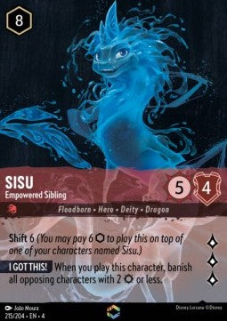 Lorcana Ursula's Return 215/204 Sisu Empowered Sibling Enchanted Rare