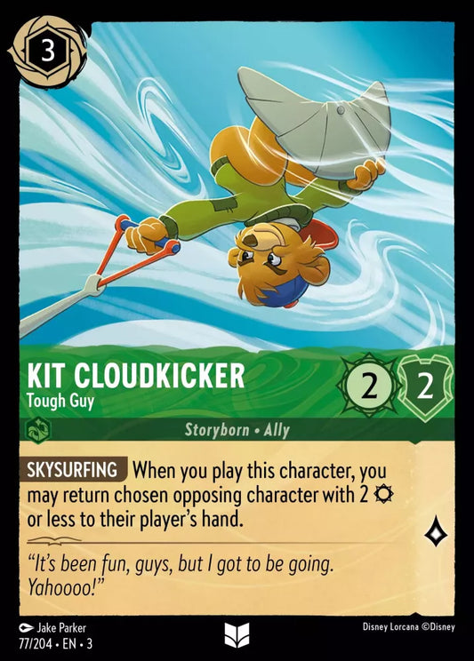 Lorcana Into the Inklands 077/204 Kit Cloudkicker Tough Guy