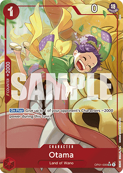 OPTCG The Best PRB01-OP01-006 Otama Alternate Art