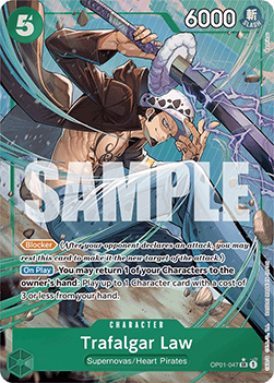 OPTCG The Best PRB01-OP01-047 Trafalgar Law (SR) Alternate Art