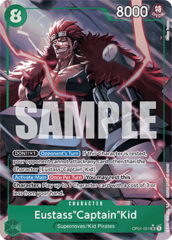 OPTCG The Best PRB01-OP01-051 Eustass"Captain"Kidd (SR) Alternate Art