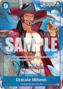 OPTCG The Best PRB01-OP01-070 Dracule Mihawk (SR) Alternate Art