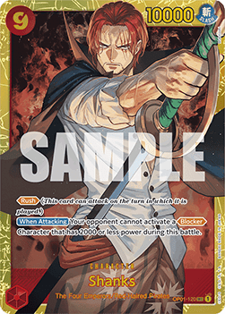 OPTCG The Best PRB01-OP01-120 Shanks (SEC)