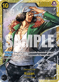 OPTCG The Best PRB01-OP02-121 Kuzan (SEC)