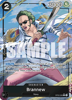 OPTCG The Best PRB01-OP03-089 Brannew Alternate Art