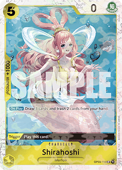 OPTCG The Best PRB01-OP03-116 Shirahoshi Jolly Roger