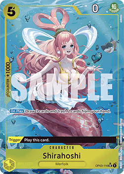 OPTCG The Best PRB01-OP03-116 Shirahoshi Extended Art