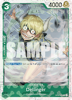 OPTCG The Best PRB01-OP04-029 Dellinger Jolly Roger