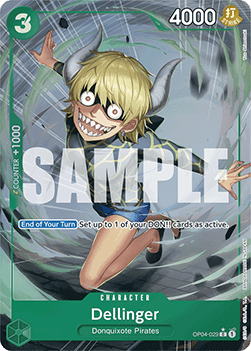 OPTCG The Best PRB01-OP04-029 Dellinger Jolly Roger Extended Art
