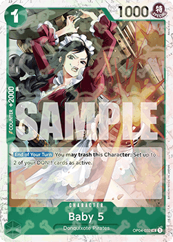 OPTCG The Best PRB01-OP04-032 Baby 5 Jolly Roger