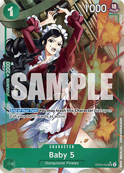 OPTCG The Best PRB01-OP04-032 Baby 5 Extended Art