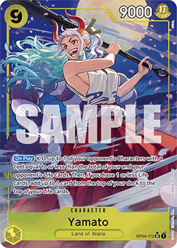 OPTCG The Best PRB01-OP04-112 Yamato (SR) Alternate Art