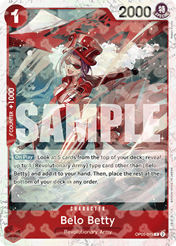 OPTCG The Best PRB01-OP05-015 Belo Betty Jolly Roger