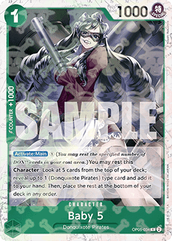 OPTCG The Best PRB01-OP05-034 Baby 5 Jolly Roger