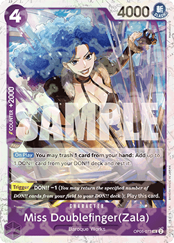 OPTCG The Best PRB01-OP05-073 Miss Doublefinger(Zala) Jolly Roger