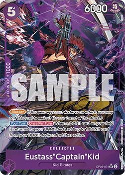 OPTCG The Best PRB01-OP05-074 Eustass"Captain"Kid (SR) Alternate Art