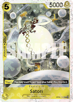 OPTCG The Best PRB01-OP05-105 Satori Jolly Roger