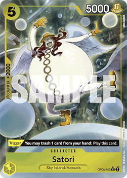 OPTCG The Best PRB01-OP05-105 Satori Extended Art