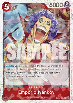 OPTCG The Best PRB01-OP06-003 Emporio.Ivankov Jolly Roger