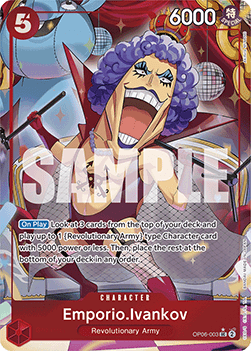 OPTCG The Best PRB01-OP06-003 Emporio.Ivankov Extended Art