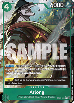 OPTCG The Best PRB01-OP06-023 Arlong Extended Art