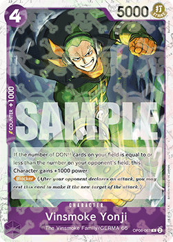 OPTCG The Best PRB01-OP06-067 Vinsmoke Yonji Jolly Roger