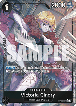 OPTCG The Best PRB01-OP06-091 Victoria Cindry Extended Art