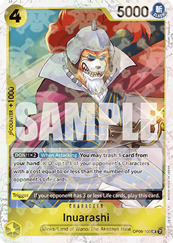 OPTCG The Best PRB01-OP06-100 Inuarashi Jolly Roger