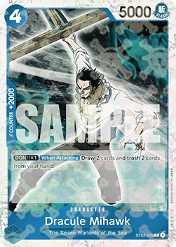 OPTCG The Best PRB01-ST03-005 Dracule Mihawk Jolly Roger
