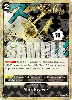 OPTCG The Best PRB01-ST06-014 Shockwave Jolly Roger