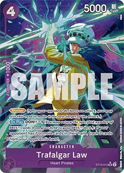 OPTCG The Best PRB01-ST10-010 Trafalgar Law (SR) Alternate Art