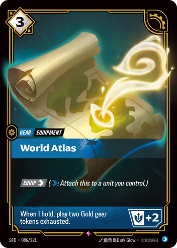 Riftbound Spiritforged 086/221 World Atlas
